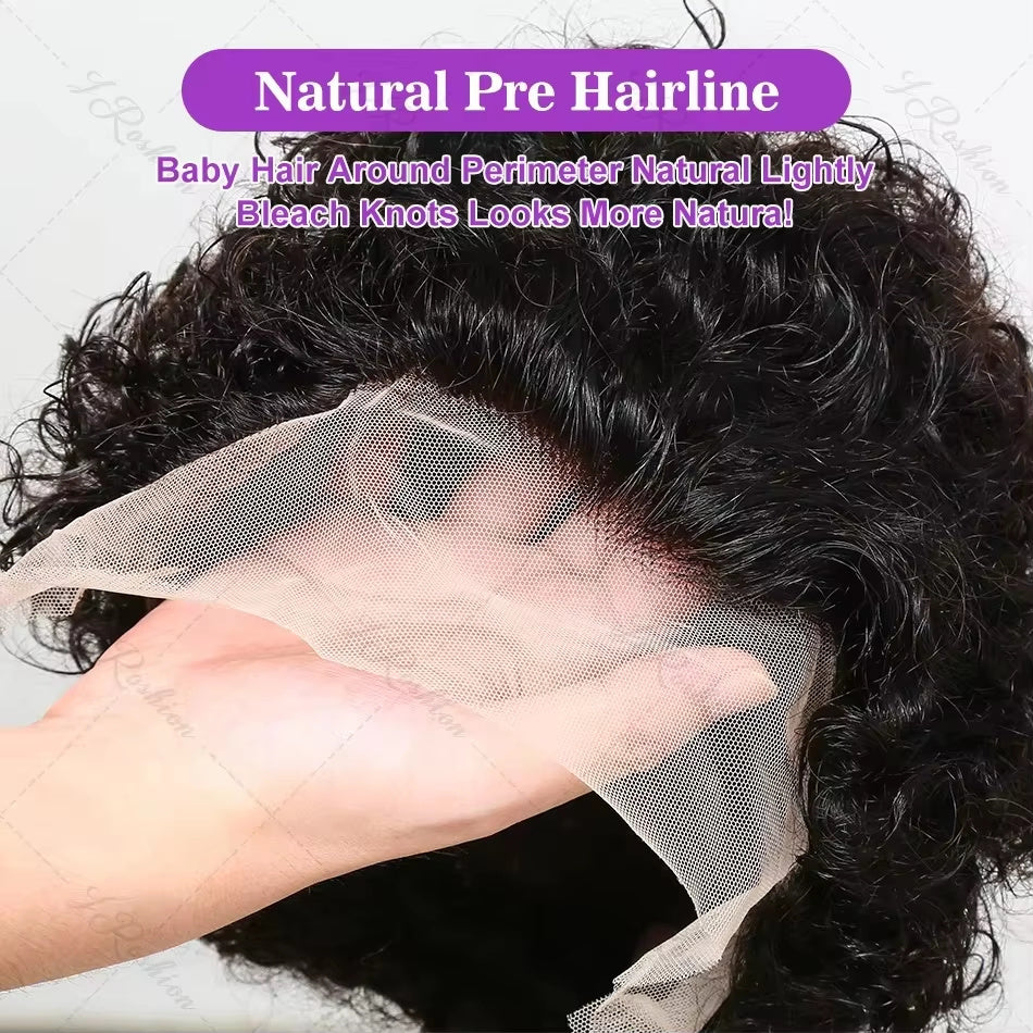 13x1 Pixie Wigs Natural color