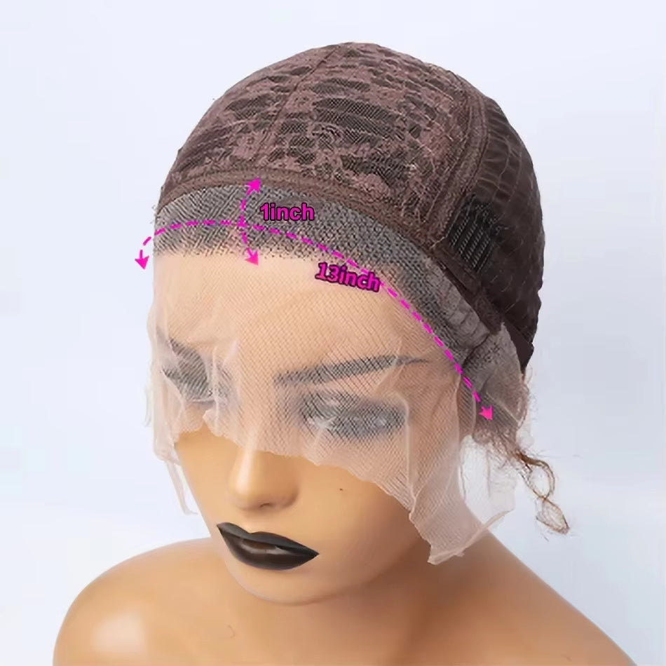 13x1 Pixie Wigs Natural color